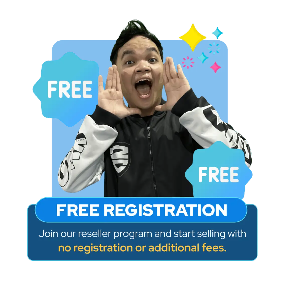 Gratis biaya pendaftaran