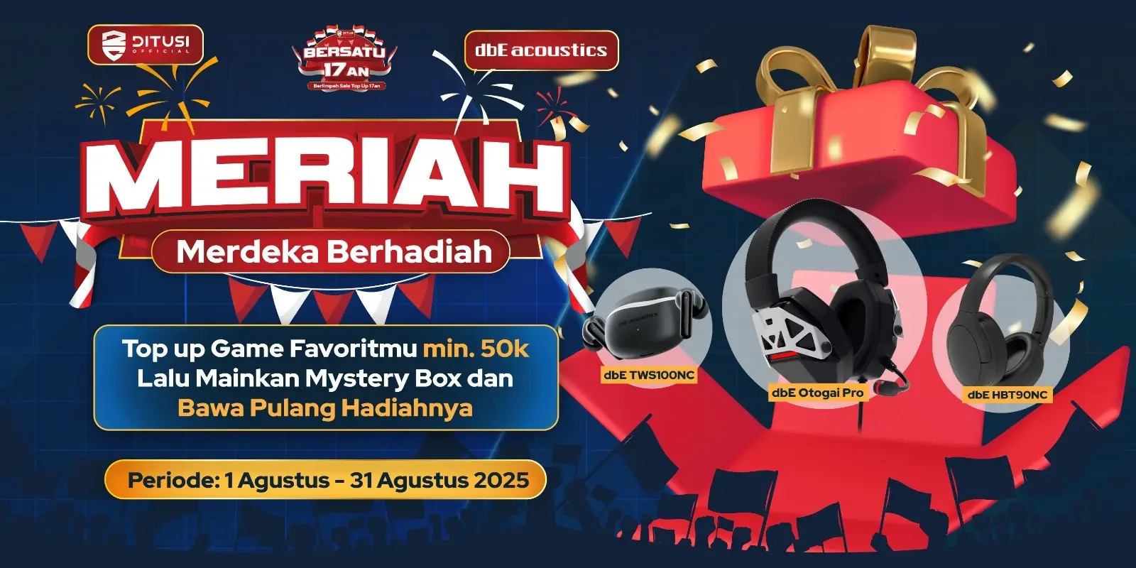 Promo MERIAH – Merdeka Berhadiah 