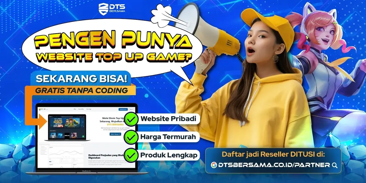 Bikin Website Top Up Game Sendiri Tanpa Ribet — Bareng DITUSI! 