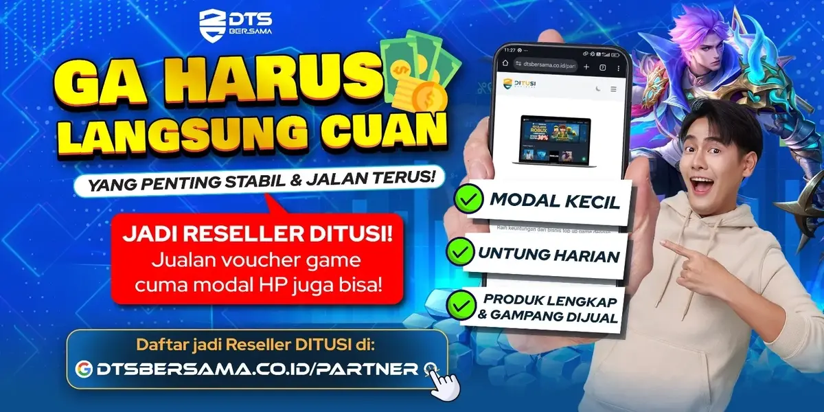 Mulai Bisnis Top Up Game Itu Nggak Perlu Ribet!