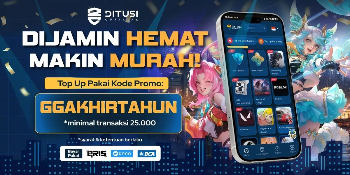 Hemat Maksimal dengan Kode GGAKHIRTAHUN