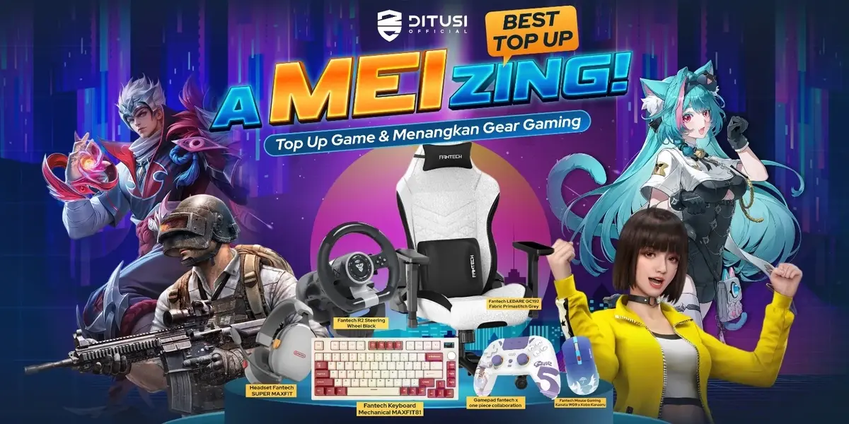 AmeiZING – Top Up game & Menangkan Gear Gaming Menarik!