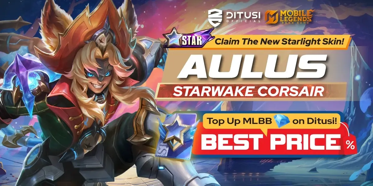 Aulus Starlight Skin "Starwake Corsair" Is Now Available in MLBB!
