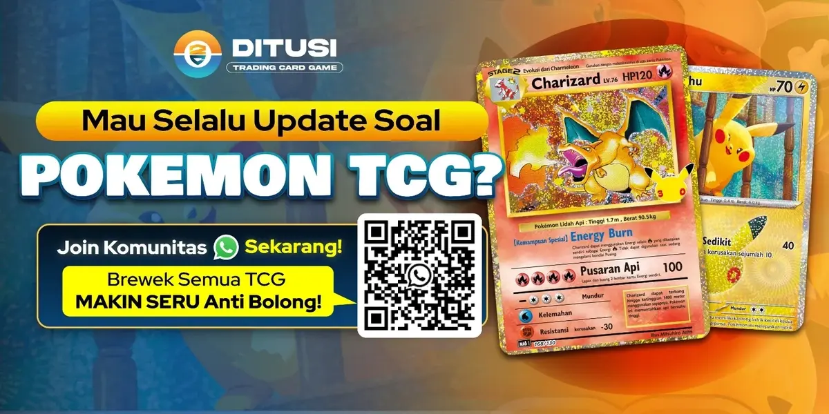 Mau Selalu Update Soal Pokémon TCG? Join Komunitas Ditusi TCG Sekarang!