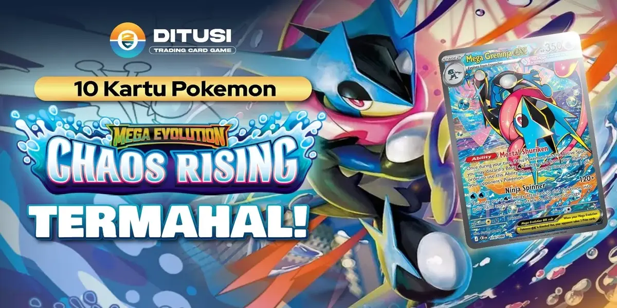 10 Kartu Pokemon Chaos Rising Termahal