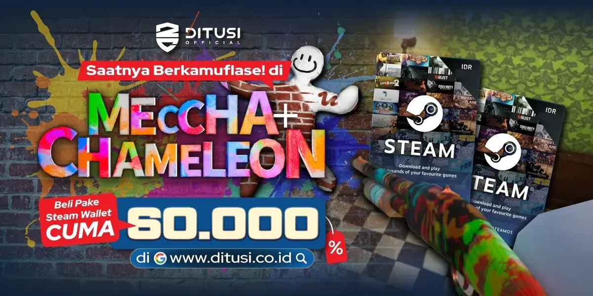 Meccha Chameleon Kini Bisa Dibeli Pakai Steam Wallet di DITUSI!