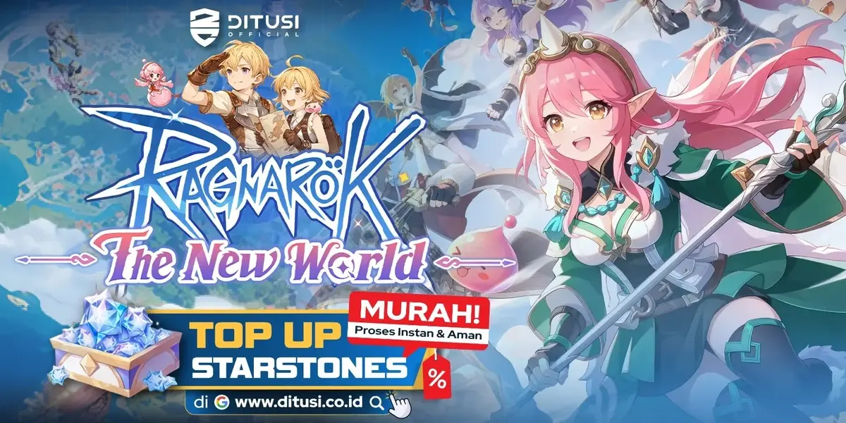 Top Up Ragnarok: The New World Murah & Instan di DITUSI
